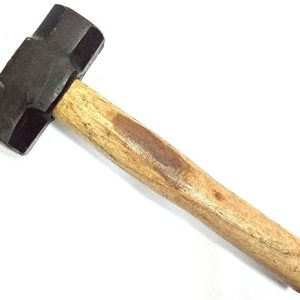 2 Kg Iron Sledge Mallet Sledge Hammer with Wooden Handle